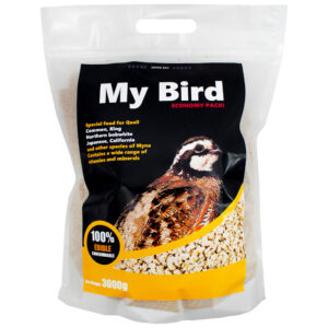 غذای خشک بلدرچین مای برد مدل پلت کد RD3 وزن 3000 گرم