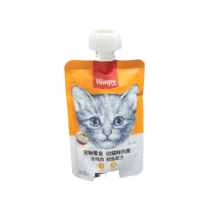 پودینگ گربه ونپی مدل ماهی‌ کاد و مرغ وزن ۹۰ گرم