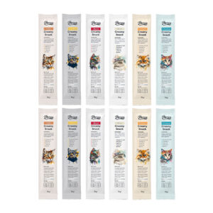 بستنی گربه پرسا مدل Mix وزن 20 گرم مجموعه 12 عددی