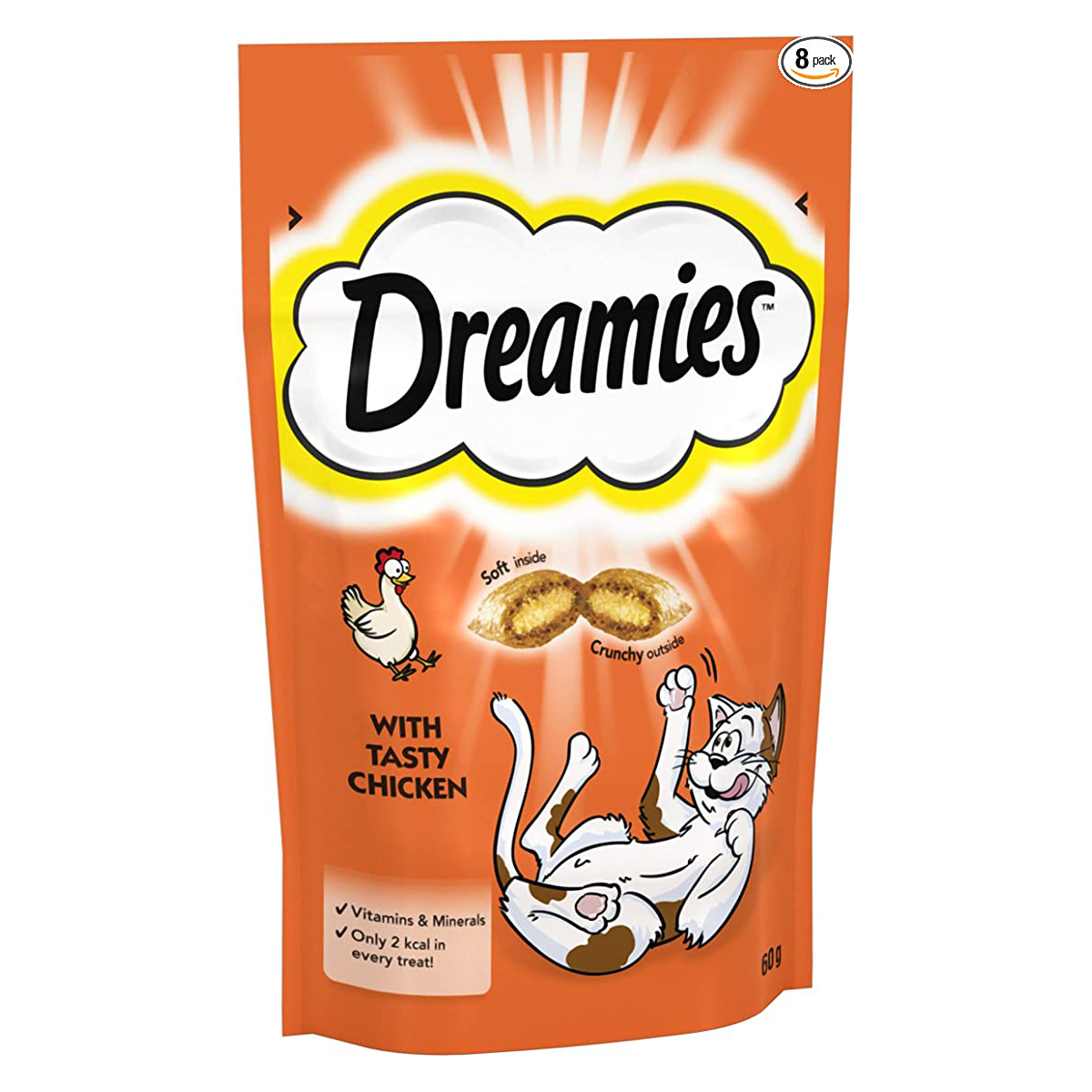 df670e3eeb99358f5f6a3d8de07702270565035c_1665857855.jpg تشویقی گربه دریمیز مدل Chicken وزن 60 گرم - Image 1
