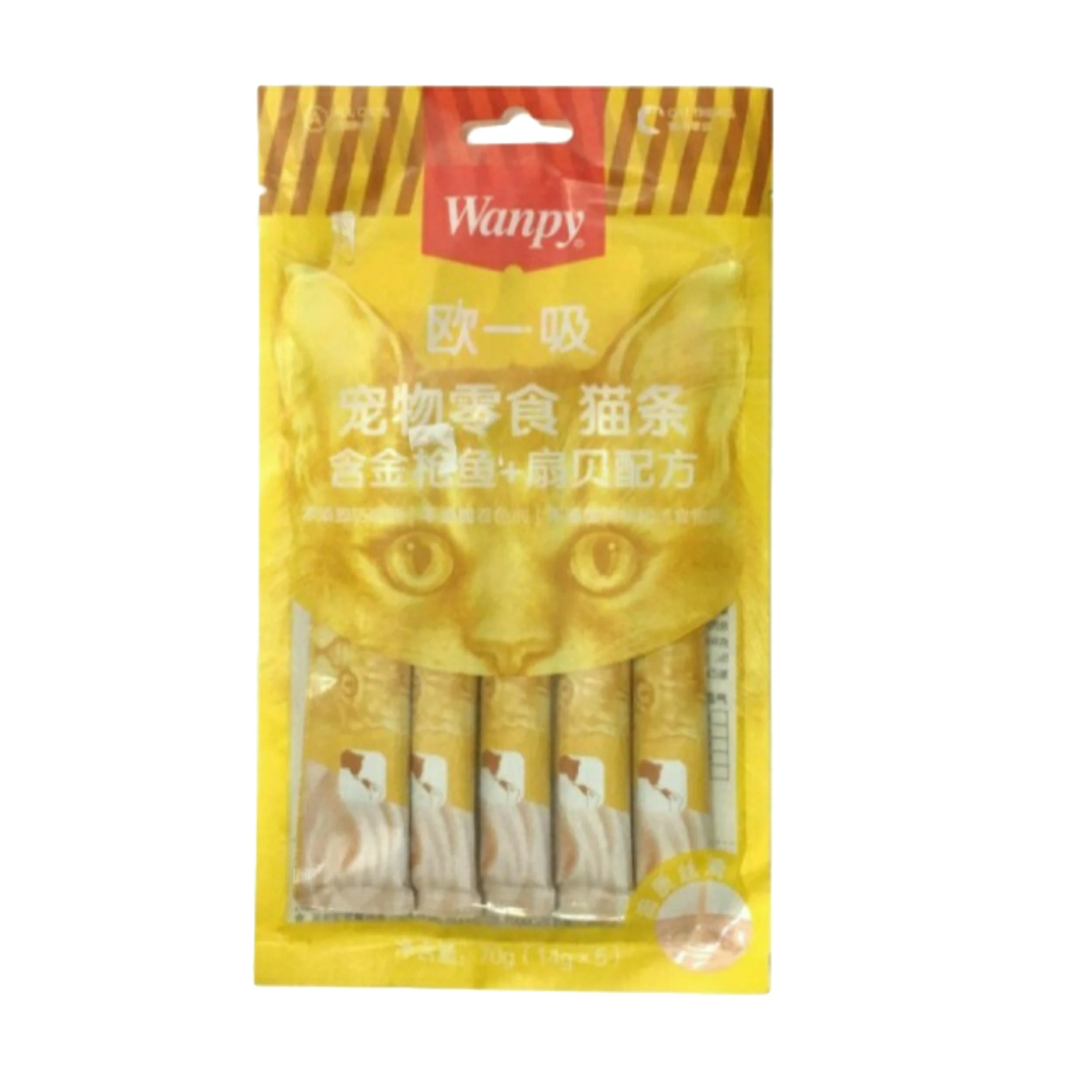 mg_20260728_140300_852 غذای تشویقی گربه ونپی مدل yellow2 وزن 70 گرم - Image 1