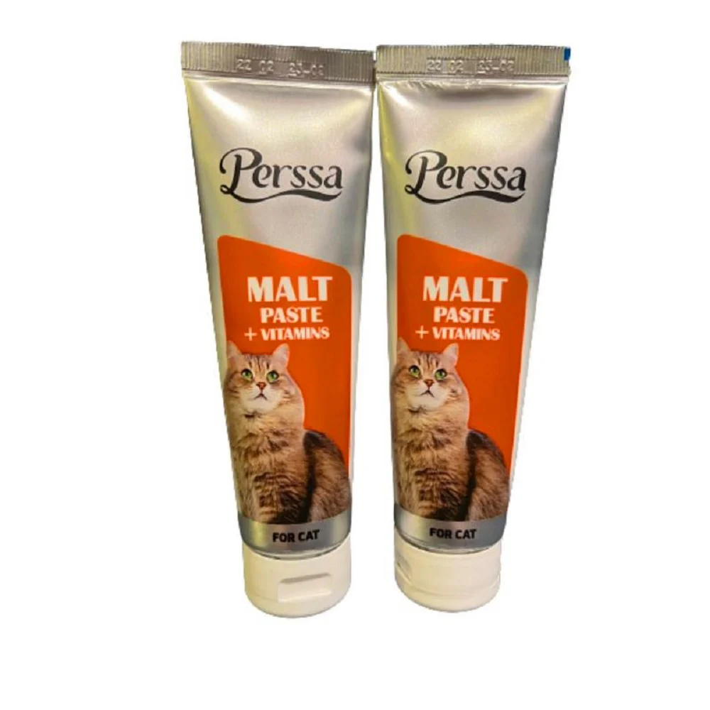 mg_20260728_141400_905 خمیر مالت گربه پرسا مدل MALT PASTE VITAMINS وزن 200 گرم بسته 2 عددی - Image 1