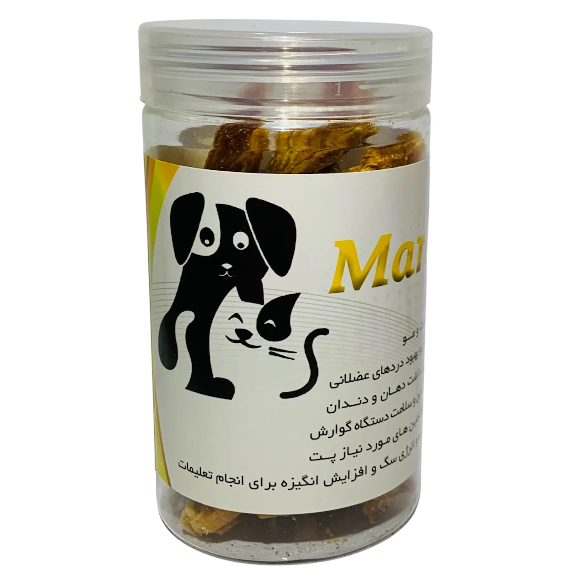 mg_20260728_141608_992 تشویقی سگ ماردین مدل نواری سیرابی گوساله وزن 60 گرم - Image 1