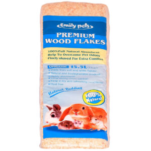 پوشال بستر ساده جوندگان امیلی پتس مدل Flakes وزن 1 کیلوگرم