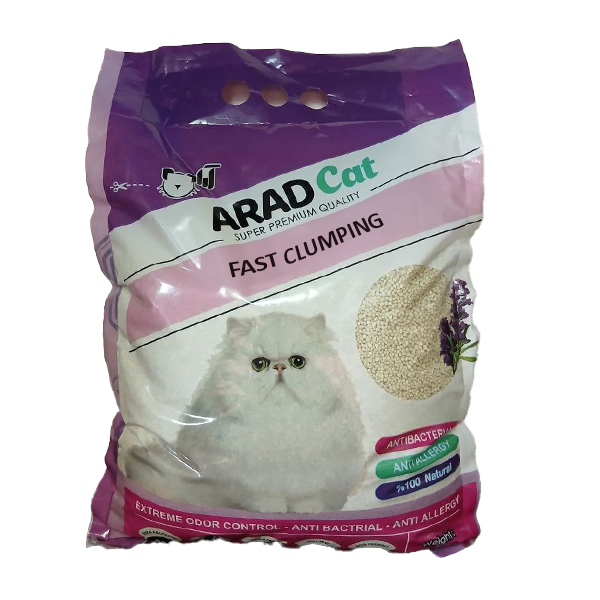 2d55ba8969f6d6d825fd86a9d370222ede8c5883_1751306557.jpg خاک بستر گربه آراد کت مدل Perfect وزن 10 کیلوگرم - Image 1