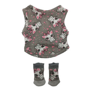 لباس و جوراب خرگوش مدل پنی کد 12 سایز S مجموعه 2 عددی