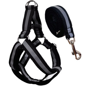 قلاده کتفی و بند قلاده سگ مدل شبرنگ کد 7