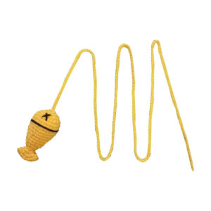 اسباب بازی سگ و گربه مدل ماهی کد 455