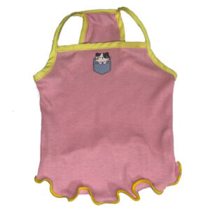 لباس سگ و گربه مدل تاپ بندي سايز M