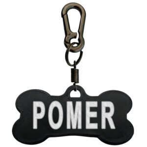 پلاک شناسایی سگ مدل POMER