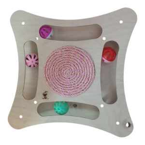 اسکرچر گربه مدل توپ زندانی کد 04