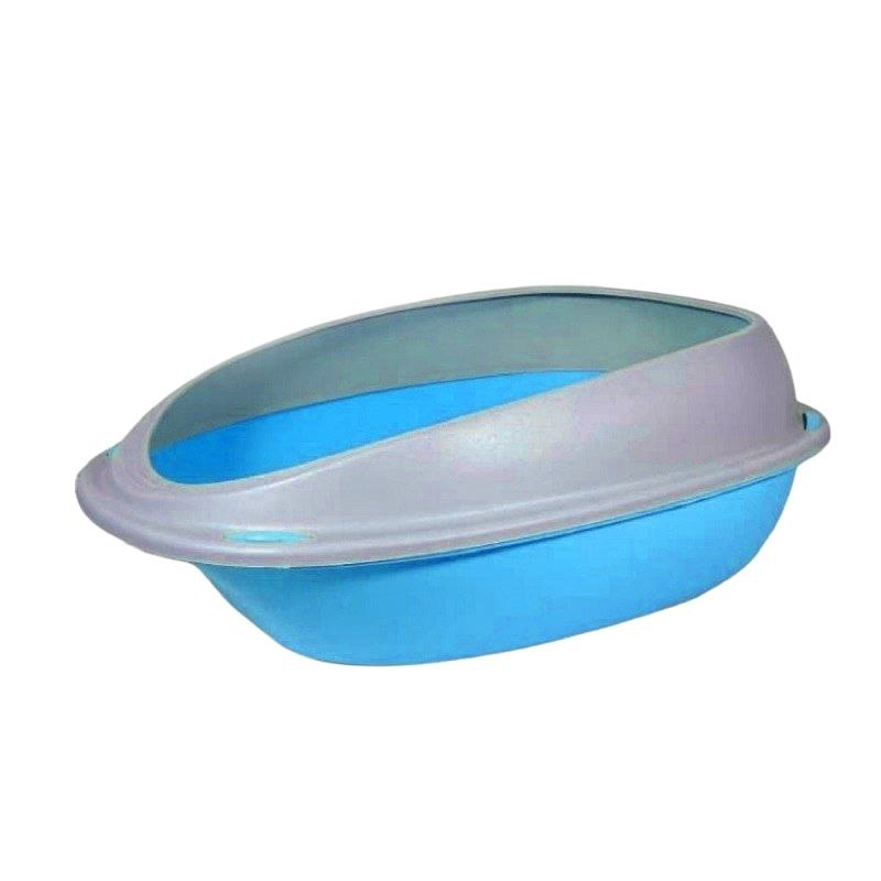 c48ead0590ce48eb3eb3d88b25f2b51a25b3b298_1728134843.jpg ظرف خاک گربه مدل لبه دار XL کد BL_R_00 - Image 1