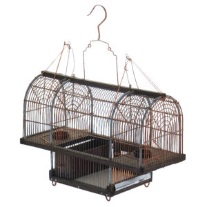 قفس پرندگان مدل جفت تله دستبافت کد 05