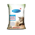 خاک بستر گربه وینستون مدل گرانولی WINSTON 8 DIGIA وزن 8 کیلوگرم