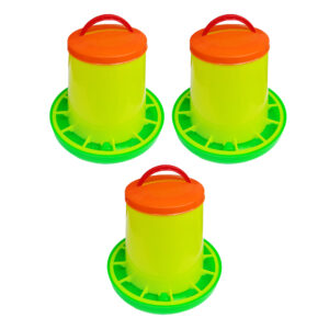 ظرف غذای پرندگان مدل دانخوری زمینی   بسته 3 عددی