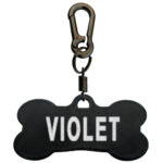 پلاک شناسایی سگ مدل Violet