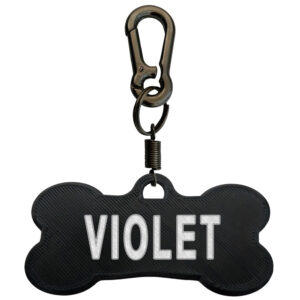 پلاک شناسایی سگ مدل Violet