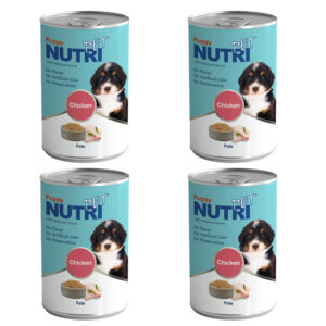 کنسرو توله سگ نوتری پت مدل Puppy وزن 425 گرم بسته 4 عددی