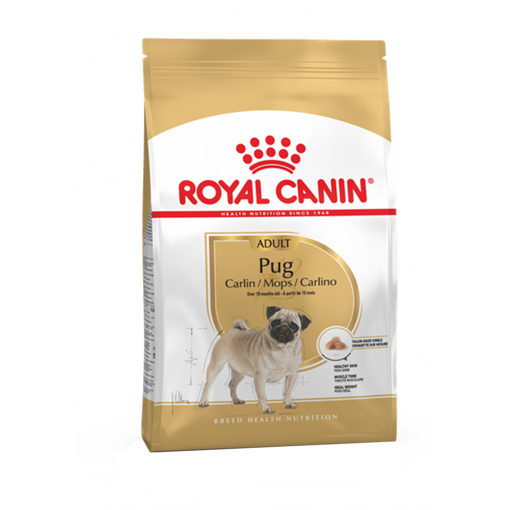 113984966.jpg غذای خشک سگ رویال کنین مدل Pug Adult وزن 1.5 کیلوگرم - Image 1