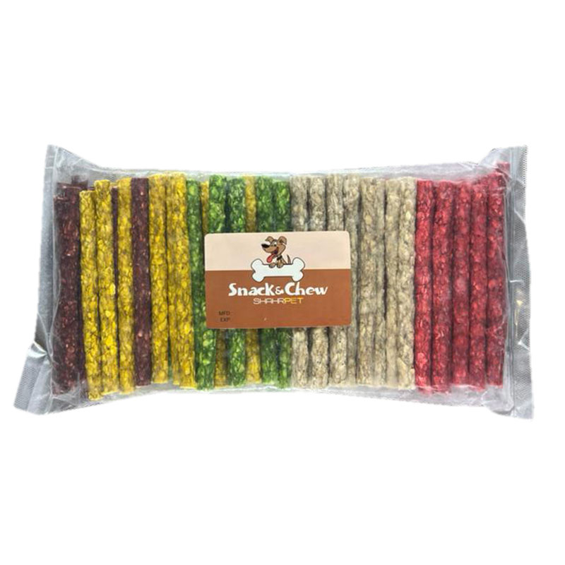 1e05edeb505bca82bfd5178dcf4800d08b3bce28_1703584967.jpg تشویقی مانچی سگ شهرپت مدل Munchy Mix وزن 1 کیلوگرم - Image 1