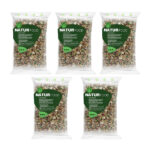 غذای کبوتر نیچرفود مدل 3 ستاره وزن 500 گرم بسته 5 عددی