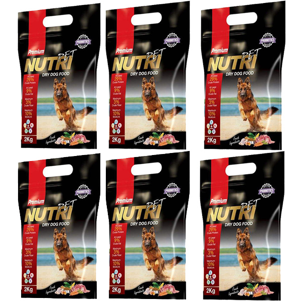 36864fd5c21757dd83637096d046274471b18702_1635320924.jpg غذای خشک سگ نوتری پت مدل Premium 29 Percent وزن 2 کیلوگرم بسته 6 عددی - Image 1