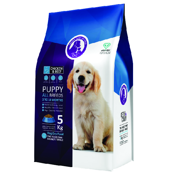 64c647de23decb390db2200503d2437b860cd927_1628419408.jpg غذای خشک توله سگ سی اند سی مدل Puppy وزن 5 کیلوگرم - Image 1