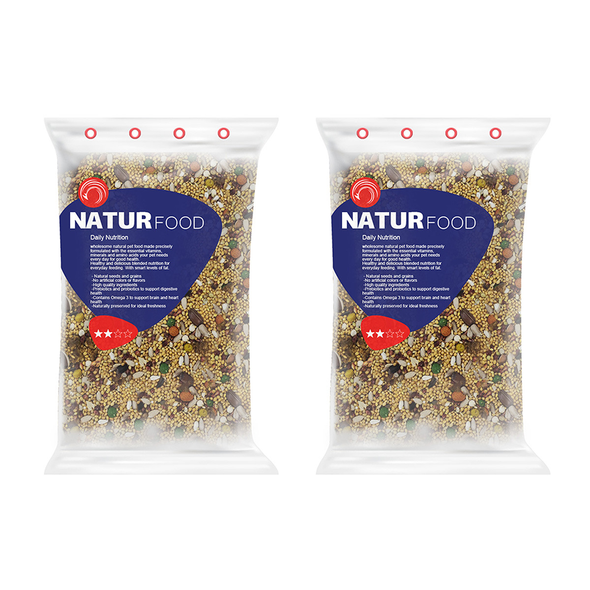 6e71a4ba933aeb408582496ad3ed6a6645d7b55c_1688474692-1.jpg غذای عروس هلندی نیچر فود مدل 2 ستاره وزن 3 کیلوگرم بسته 2 عددی - Image 1