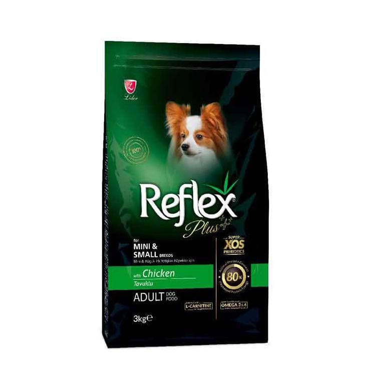 7665899aec350fc440d179fe51fa5ef30b5515ec_1615496422.jpg غذای خشک سگ رفلکس پلاس مدل Chicken وزن 3 کیلوگرم - Image 1