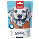 غذای تشویقی سگ ونپی مدل chicken jerky strips وزن 100 گرم