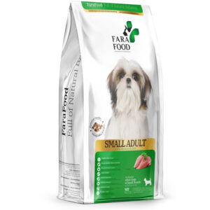 غذای خشک سگ فرافود پلاس مدل بالغ نژاد کوچک طعم مرغ و برنج وزن 10 کیلوگرم