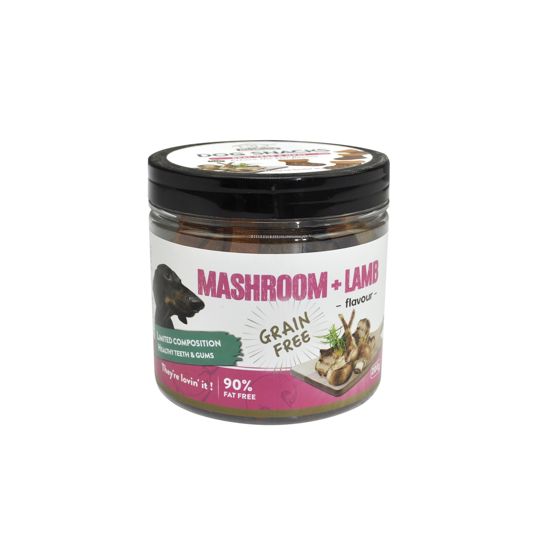 ca6d4084154edbf60697ea91a45a559531e9add8_1738397238.jpg تشویقی سگ مدل Mushroom وزن 200 گرم - Image 1