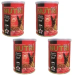 کنسرو غذای سگ نوتری پت مدل Beef in Gravy وزن 1700 گرم بسته 4 عددی