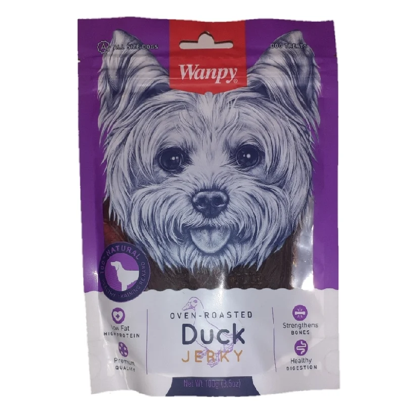 mg_20260728_112403_867 تشویقی سگ ونپی مدل Duck JERKY وزن ۱۰۰گرم - Image 1