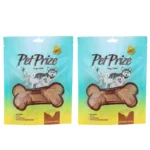 تشویقی سگ پت پرایز مدل Chicken Jerky وزن 50 گرم بسته 2 عددی