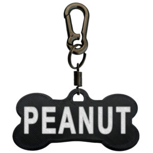 پلاک شناسایی سگ مدل PEANUT