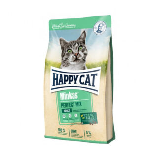 غذای خشک گربه هپی کت مدل میکس زیپ کیپ وزن 1 کیلوگرم
