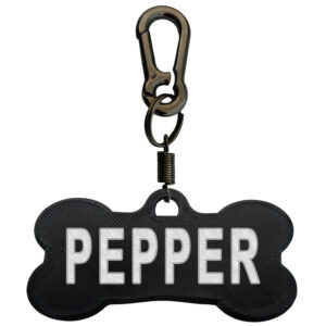 پلاک شناسایی سگ مدل Pepper