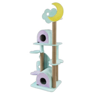 اسکرچر گربه نیناپت مدل ابر و ماه C