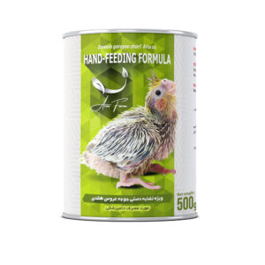 مکمل غذایی پرندگان زینتی آریا فارم مدل غذای کمکی جیلراک وزن 500 گرم