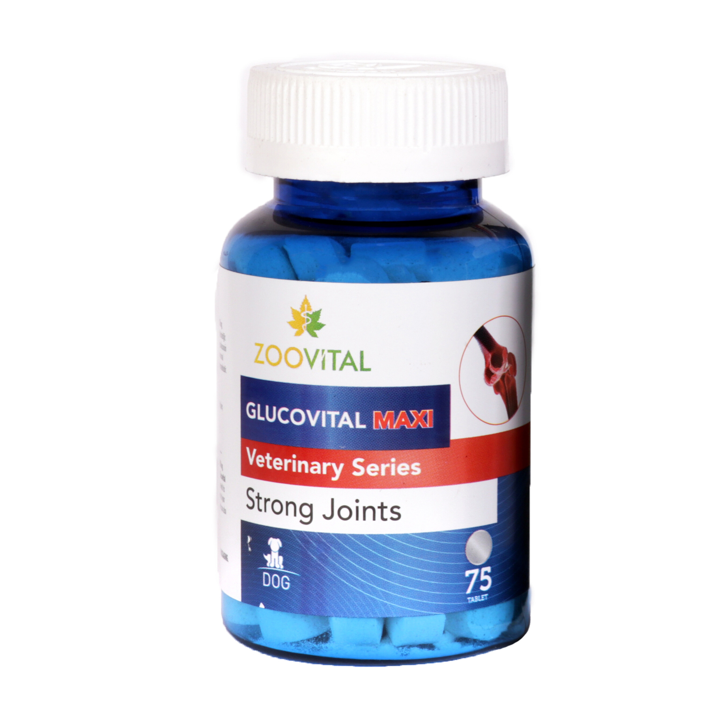 5dc176aea6e7ee4eb2cba1a48e3562b35484cf89_1736776381-1.jpg قرص مکمل تقویت مفاصل زوویتال مدل گلوکوویتال مکسی بسته 75 عددی - Image 1