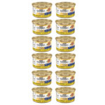 کنسرو گربه گورمت مدل پته گوشت مرغ وزن 85 گرم بسته 12 عددی