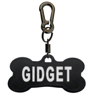 پلاک شناسایی سگ مدل Gidget