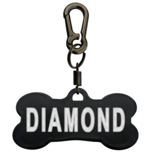 پلاک شناسایی سگ مدل Diamond