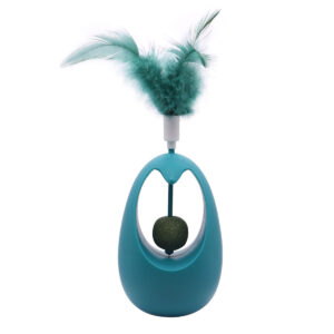 اسباب بازی گربه مدل گهواره‌ای گلابی کت نیپدار