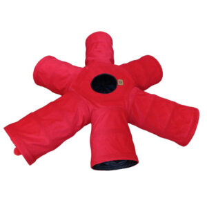 اسباب بازی گربه هیوا پت مدل تونل شش شاخه