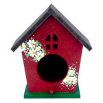 لانه پرنده مدل کلبه چوبی کد SMALL02