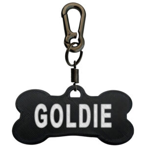 پلاک شناسایی سگ مدل Goldie