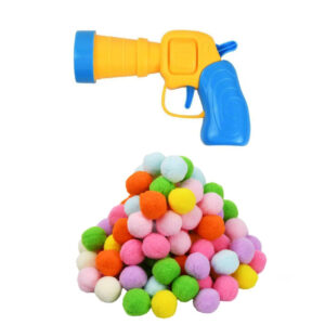 تفنگ اسباب بازی گربه مدل پوم پوم