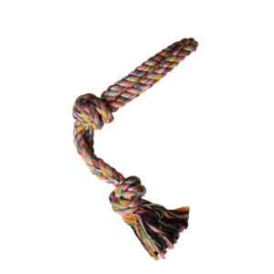 اسباب بازی سگ مدل دندانی طنابی